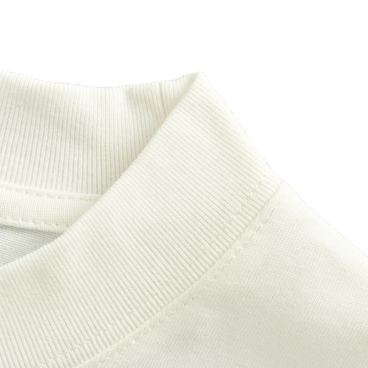 WE11DONE 25SS彩色霓虹logo印花男女同款长袖T恤黑色 白色