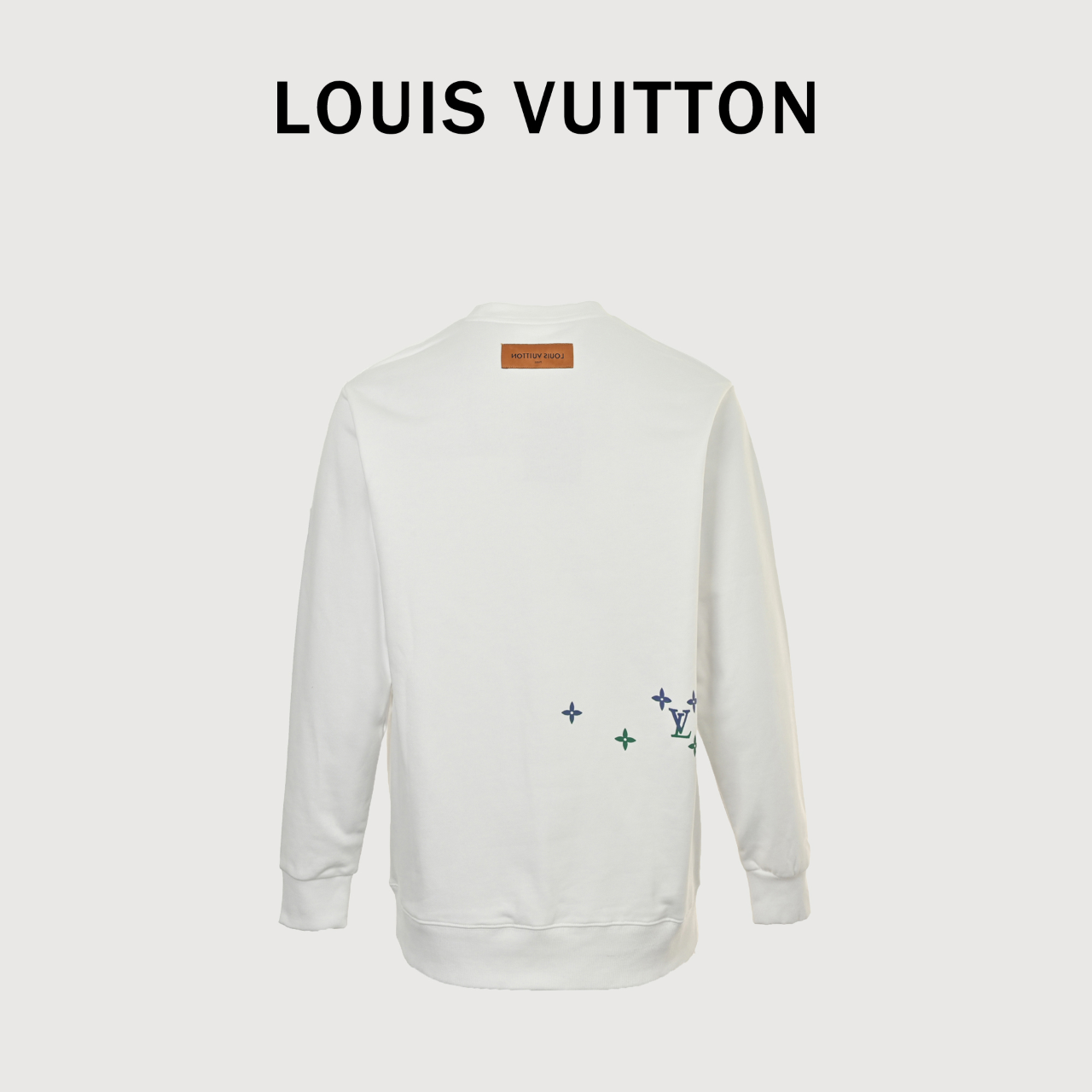 LOUIS VUITTON/路易威登LV 24Fw 老花渐变印花圆领卫衣-Chinese UA Cheap High Quatity Brand Clothes Bags handbags Sneakers wholesale wholesaler seller from China Factory suppliers Fashion Clothing Shoes best Quality Beautiful Price LOUIS VUITTON/路易威登LV 24Fw 老花渐变印花圆领卫衣