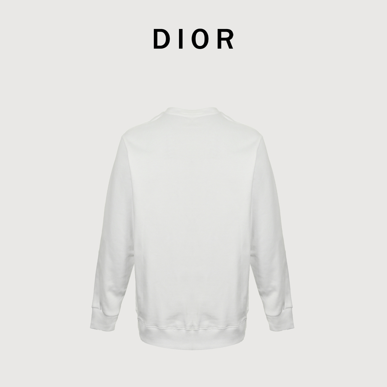 Dior迪奥 刺绣方块字母圆领卫衣-Chinese UA Cheap High Quatity Brand Clothes Bags handbags Sneakers wholesale wholesaler seller from China Factory suppliers Fashion Clothing Shoes best Quality Beautiful Price Dior迪奥 刺绣方块字母圆领卫衣