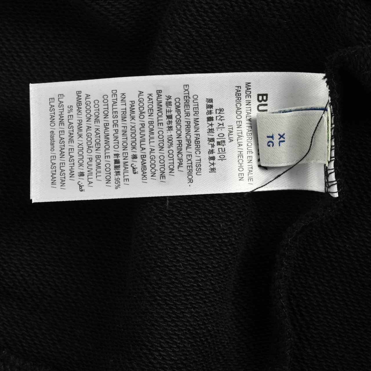 BURBERRY巴宝莉BBR 侧菱格织带圆领卫衣-Chinese UA Cheap High Quatity Brand Clothes Bags handbags Sneakers wholesale wholesaler seller from China Factory suppliers Fashion Clothing Shoes best Quality Beautiful Price BURBERRY巴宝莉BBR 侧菱格织带圆领卫衣