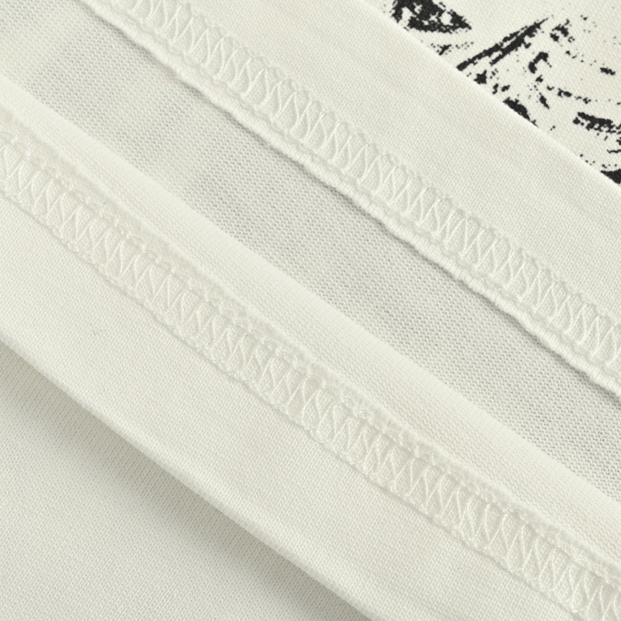 WE11 DONE 吴宣仪鹿晗演唱会同款猫咪印花长袖T恤 灰色 白色