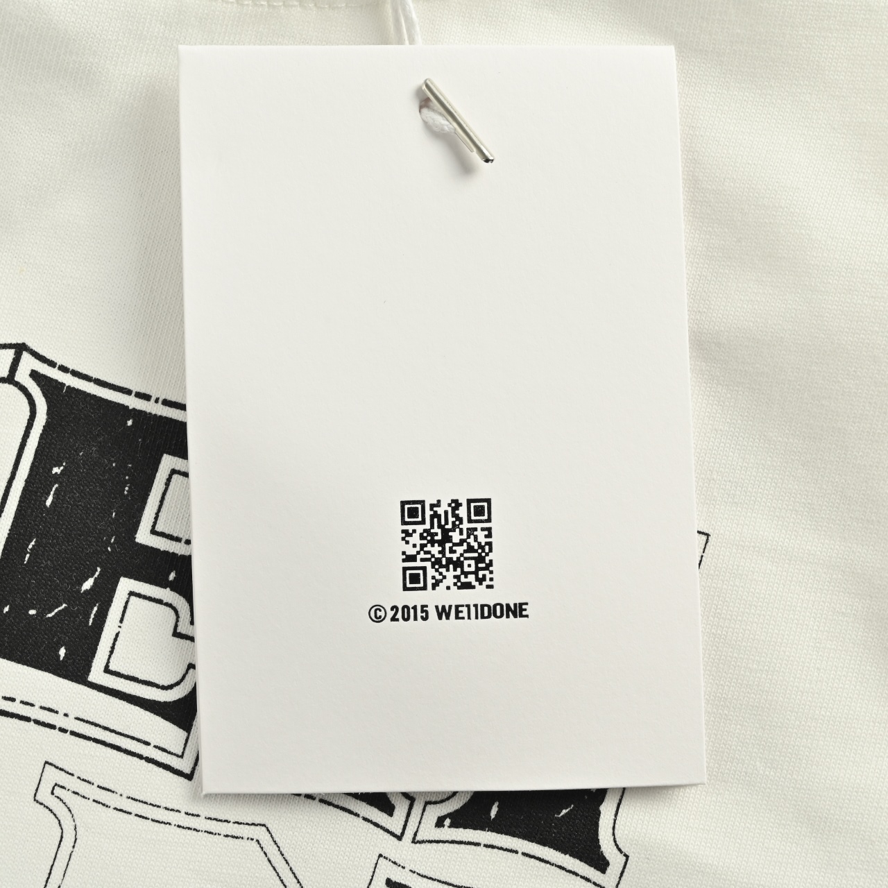 WE11 DONE 吴宣仪鹿晗演唱会同款猫咪印花长袖T恤 灰色 白色