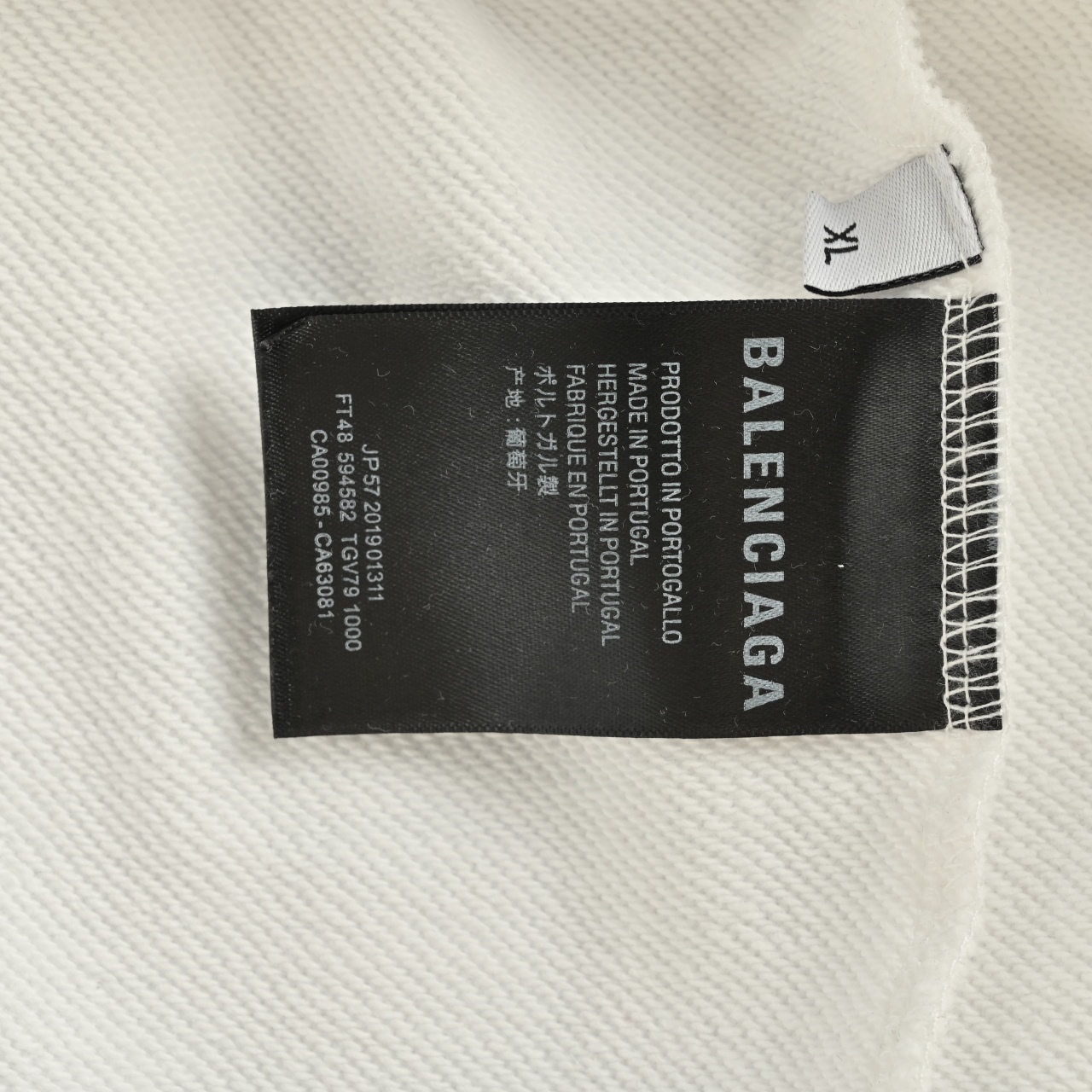 Balenciaga/巴黎世家 刺绣字母圆领卫衣