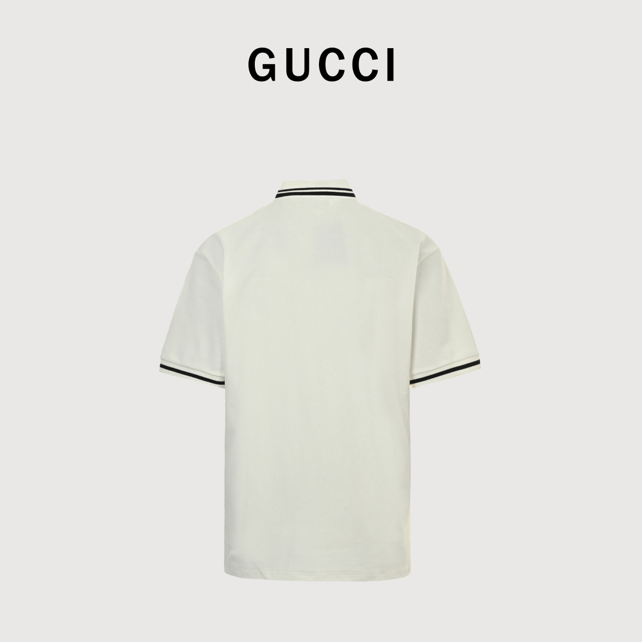 Gucci/古驰 口袋刺绣字母 短袖POLO衫 Gucci/古驰 口袋刺绣字母 短袖POLO衫