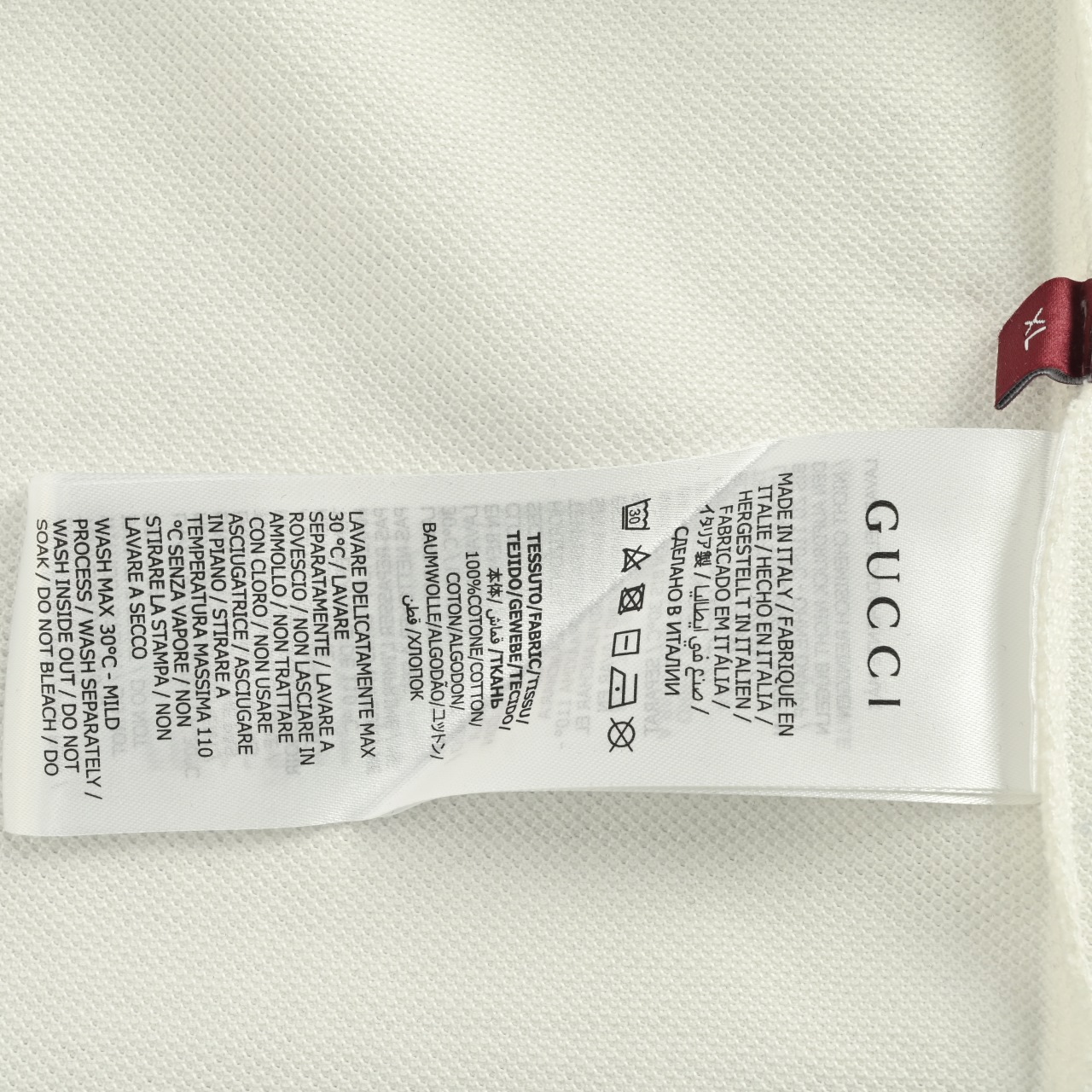 Gucci/古驰 口袋刺绣字母 短袖POLO衫 Gucci/古驰 口袋刺绣字母 短袖POLO衫