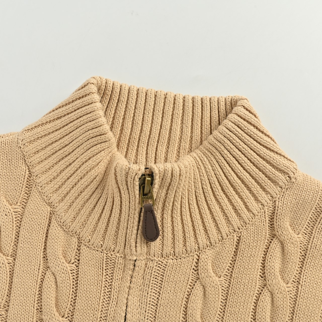 Ralph Lauren/拉夫劳伦 麻花编织半拉链针织毛衣-High Quatity Cheap Brand wholesale wholesaler seller Clothes Bags handbags Sneakers Top Fashion Clothing Shoes from China Factory Chinese suppliers best Quality Beautiful Price Ralph Lauren/拉夫劳伦 麻花编织半拉链针织毛衣