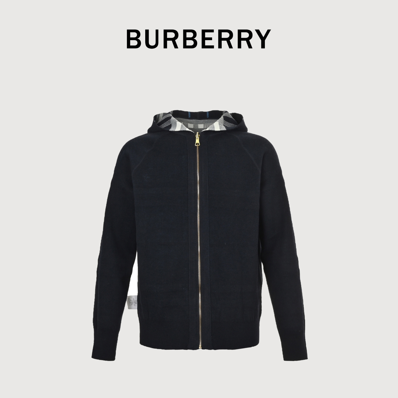 Burberry/巴宝莉 25ss格纹双面穿羊毛背后战马提花开衫毛衣外套-High Quatity Cheap Brand wholesale wholesaler seller Clothes Bags handbags Sneakers Top Fashion Clothing Shoes from China Factory Chinese suppliers best Quality Beautiful Price Burberry/巴宝莉 25ss格纹双面穿羊毛背后战马提花开衫毛衣外套