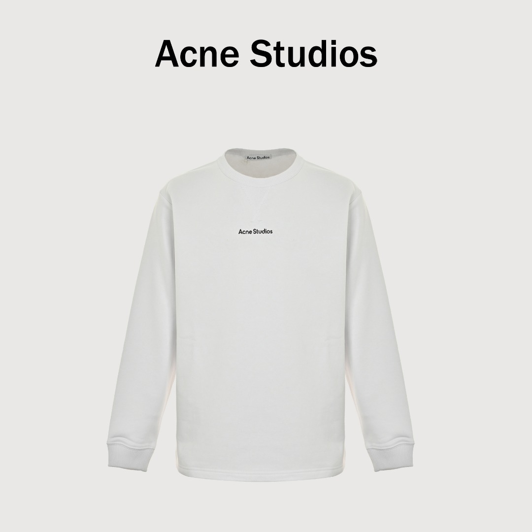 本地自取 💰200
Acne Studios 25Fw 字母徽标印花圆领卫衣
定制全棉卫衣面料 手感柔软 采用胶浆印花 使用胶浆印花工艺 定制三标辅料
Size:S-XL