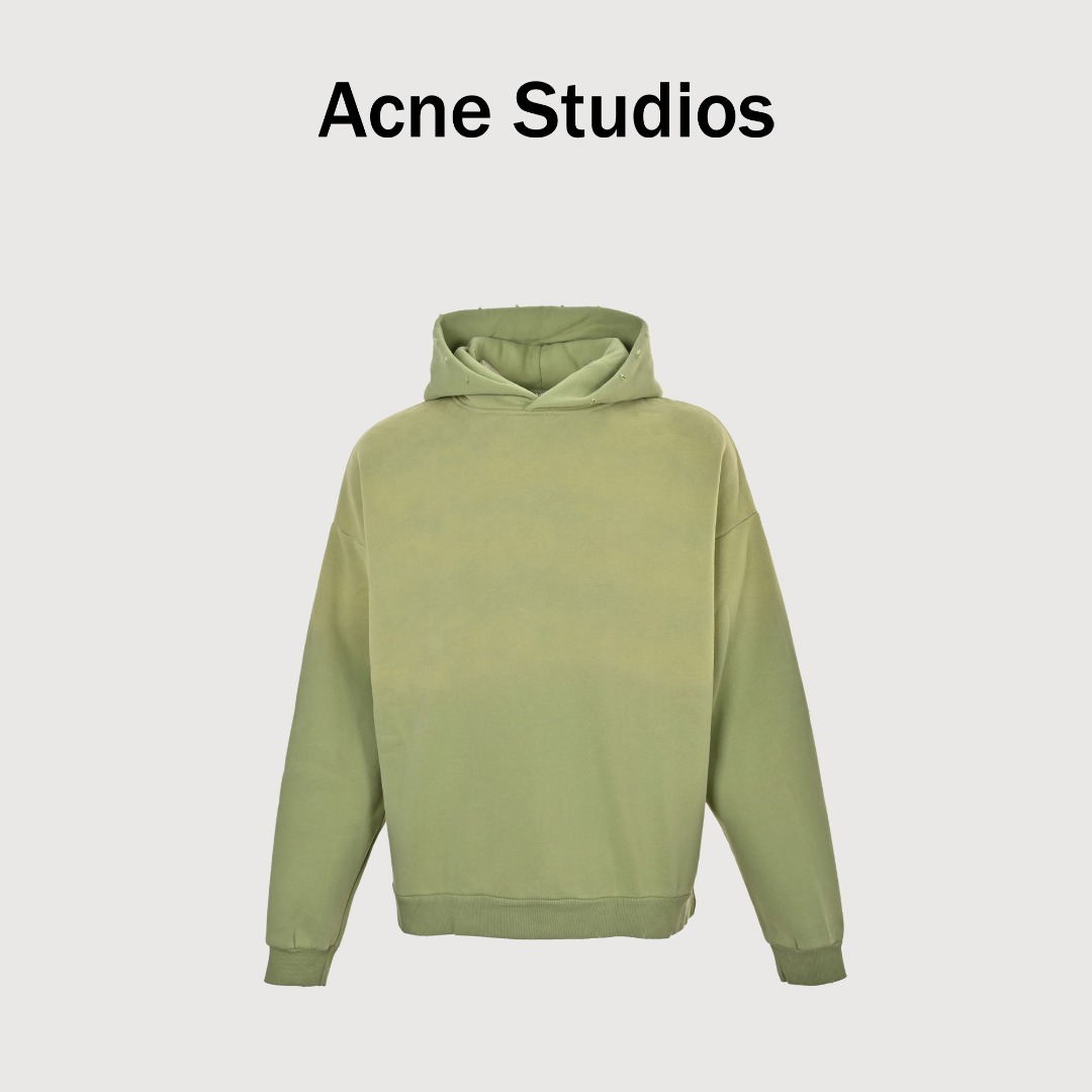 本地自取💰240
Acne studios复古1996渲染水洗做旧基础字母印花连帽卫衣
码数:S M L XL