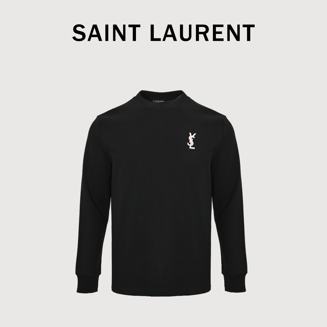 本地自取💰160
SAINT LAURENT/圣罗兰 25Fw 后背字母logo刺绣长袖T恤
定织定染 水洗柔滑长绒棉、克重310克、最新专柜款,打底衫长袖
胸前及后背logo字母立体刺绣 田岛进口高密度刺绣工艺,
色彩鲜明,线条感十足,彰显经典大方。上身效果满分!
颜色:黑色,白色
Size: M-XXXL