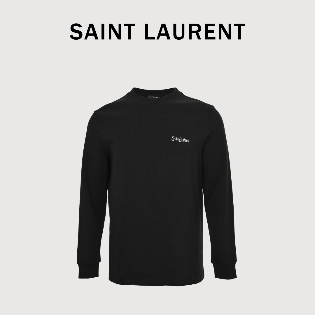 本地自取💰160
SAINT LAURENT/圣罗兰 25Fw 胸口字母logo刺绣长袖T恤
定织定染 水洗柔滑长绒棉、克重310克、最新专柜款,打底衫长袖
胸前字母logo撞色刺绣 后领YSL字母刺绣
田岛进口高密度刺绣工艺,色彩鲜明,线条感十足,彰显经典大方。上身效果满分!
颜色:黑色,白色
Size: M-XXXL8