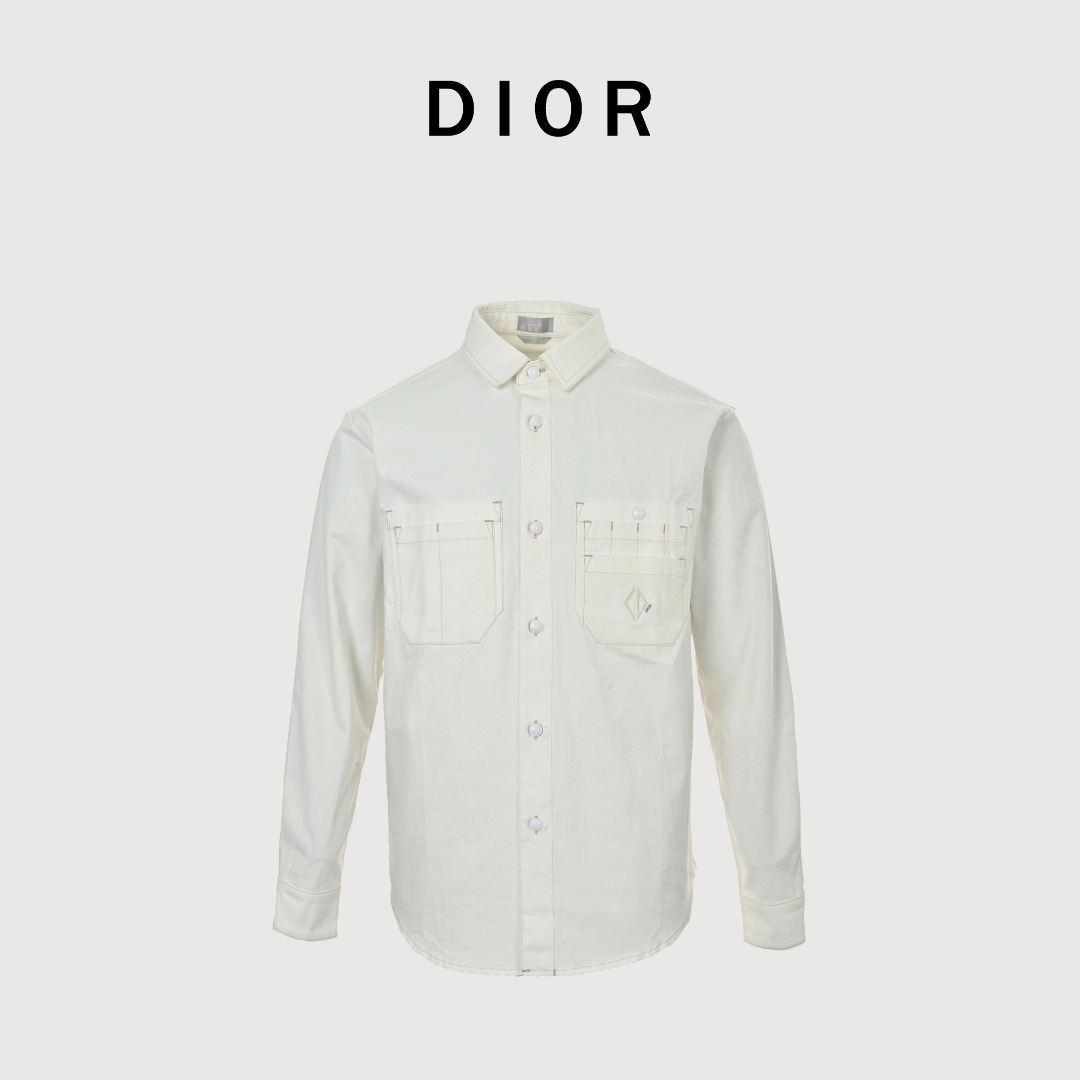 本地自取 💰300
Dior/迪奥 25Fw 明线帆布衬衫外套
迪奥 25ss秋季男装系列 棉质斜纹刺绣衬衫 男款 高版本!
Size:S-XL