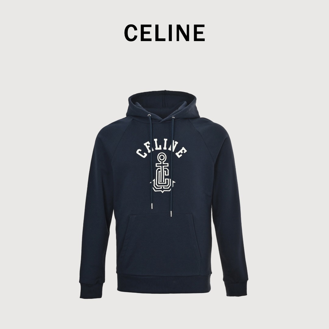 本地自取 💰260
Celine/赛琳 25Fw 刺绣字母徽标连帽卫衣
Celin*25Ss早春新款 做旧字母刺绣连帽运动卫衣！原版开发！高版出品！螺纹袖口饰边，后毛圈棉质细腻舒适感，是柔软又有肉感的贴身一点都不干涩，做工真的超级赞无法拒绝的时尚单品～现货 
Size:S-XL