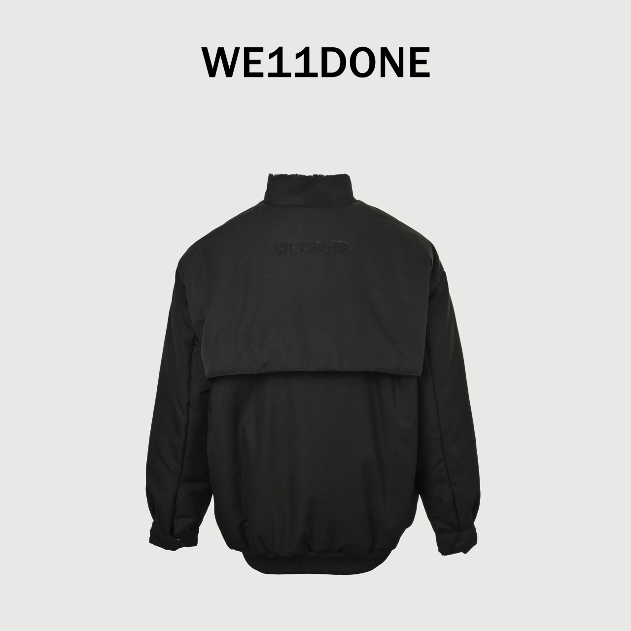 WE11 DONE 24FW 手缝羊羔毛棉服外套