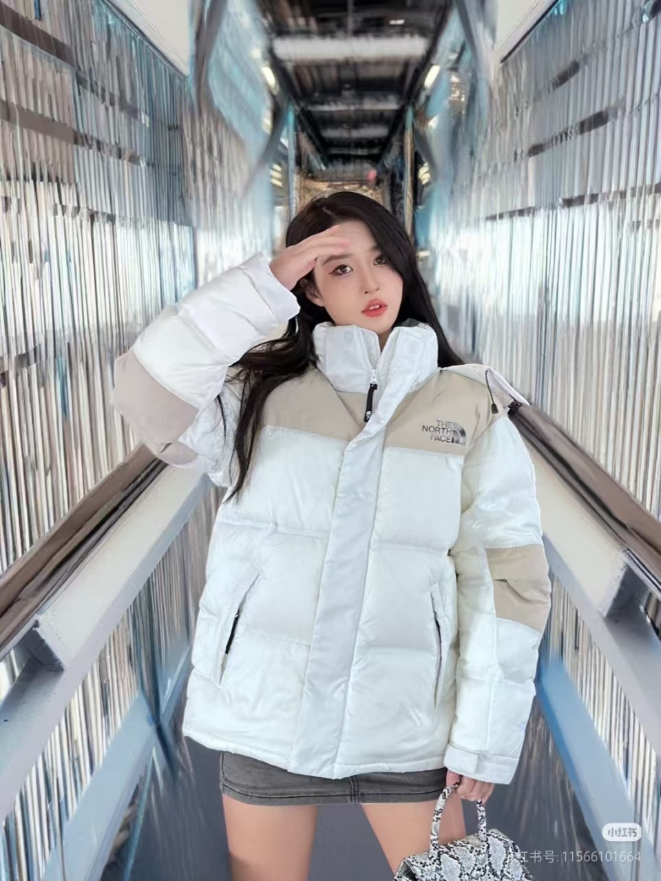 THE NORTH FACE 北面/TNF 23SS 巅峰系列97'S 大巅峰限定PRO加强版羽绒夹克
上身效果#