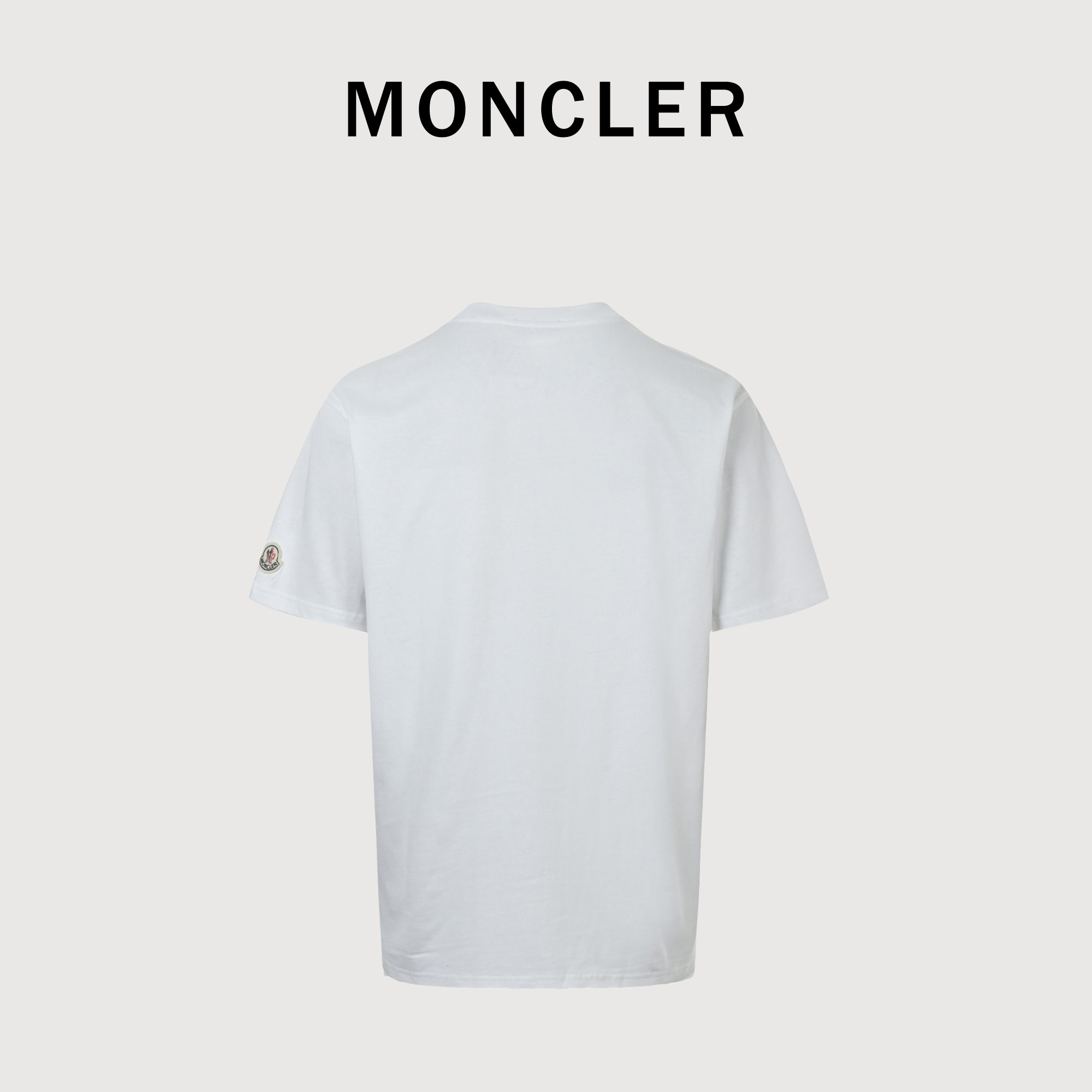 Moncler/蒙口 LOGO立体刺绣 短袖T恤
