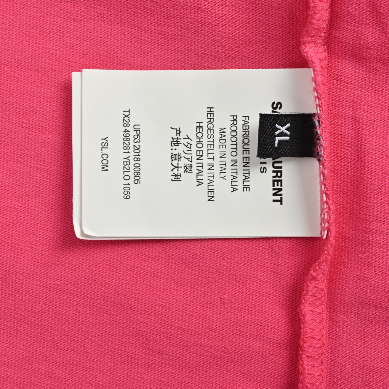 Saint laurent/圣罗兰 26ss 破刺绣烫钻短袖-莆田鞋,莆田鞋货源,高仿鞋,高仿鞋货源,安福档口,莆田高仿鞋,莆田鞋批发,高仿鞋批发,莆田高仿运动鞋,高仿运动鞋,莆田运动鞋 Saint laurent/圣罗兰 26ss 破刺绣烫钻短袖