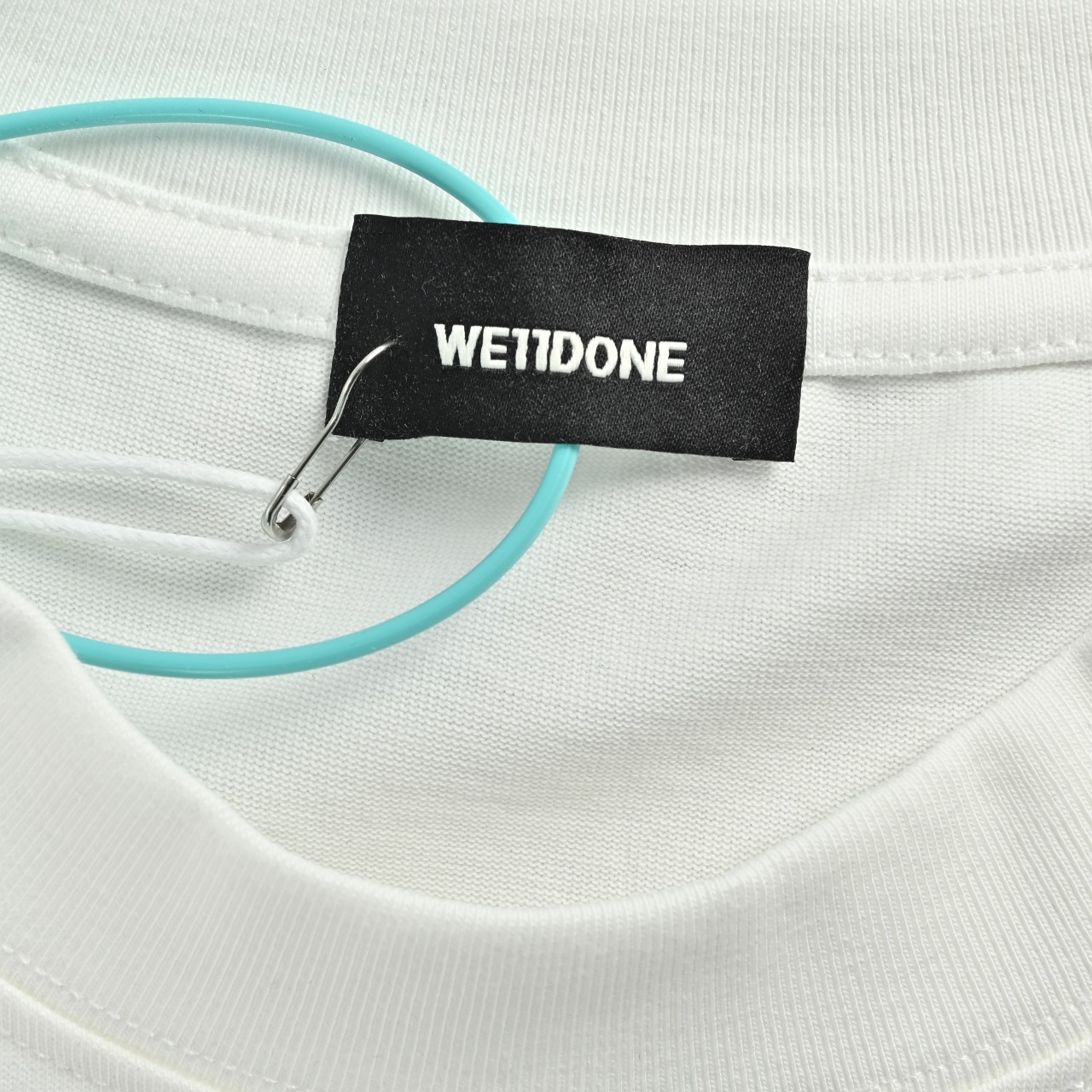 We11done 杨洋明星同款上身简约字母印花短袖T恤-Chinese UA Cheap High Quatity Brand Clothes Bags handbags Sneakers wholesale wholesaler seller from China Factory suppliers Fashion Clothing Shoes best Quality Beautiful Price We11done 杨洋明星同款上身简约字母印花短袖T恤