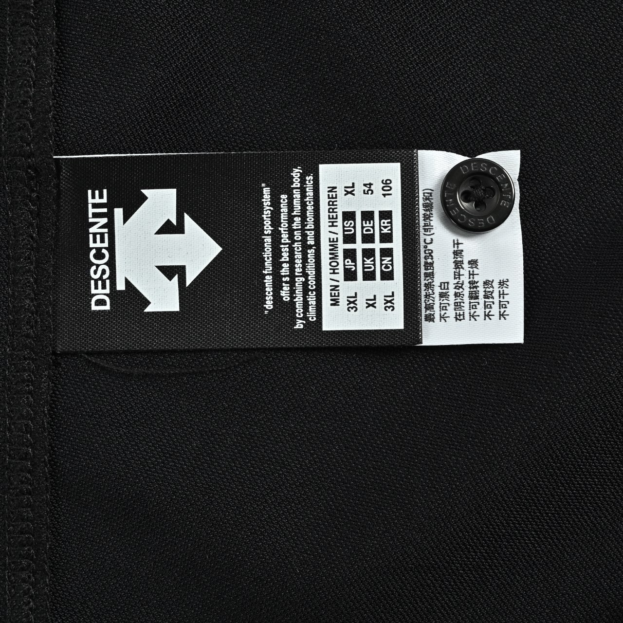 DESCENTE/迪桑特 硅胶小标运动 短袖Polo衫 黑色 浅灰-Chinese UA Cheap High Quatity Brand Clothes Bags handbags Sneakers wholesale wholesaler seller from China Factory suppliers Fashion Clothing Shoes best Quality Beautiful Price DESCENTE/迪桑特 硅胶小标运动 短袖Polo衫 黑色 浅灰