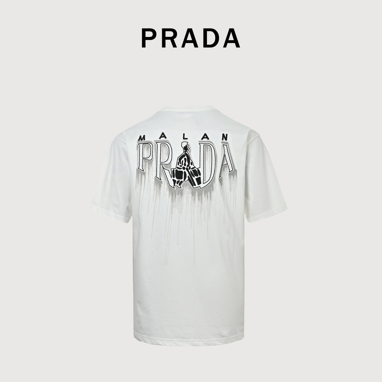 Prada 普拉达 26ss 小人刺绣字母短袖-Chinese UA Cheap High Quatity Brand Clothes Bags handbags Sneakers wholesale wholesaler seller from China Factory suppliers Fashion Clothing Shoes best Quality Beautiful Price Prada 普拉达 26ss 小人刺绣字母短袖