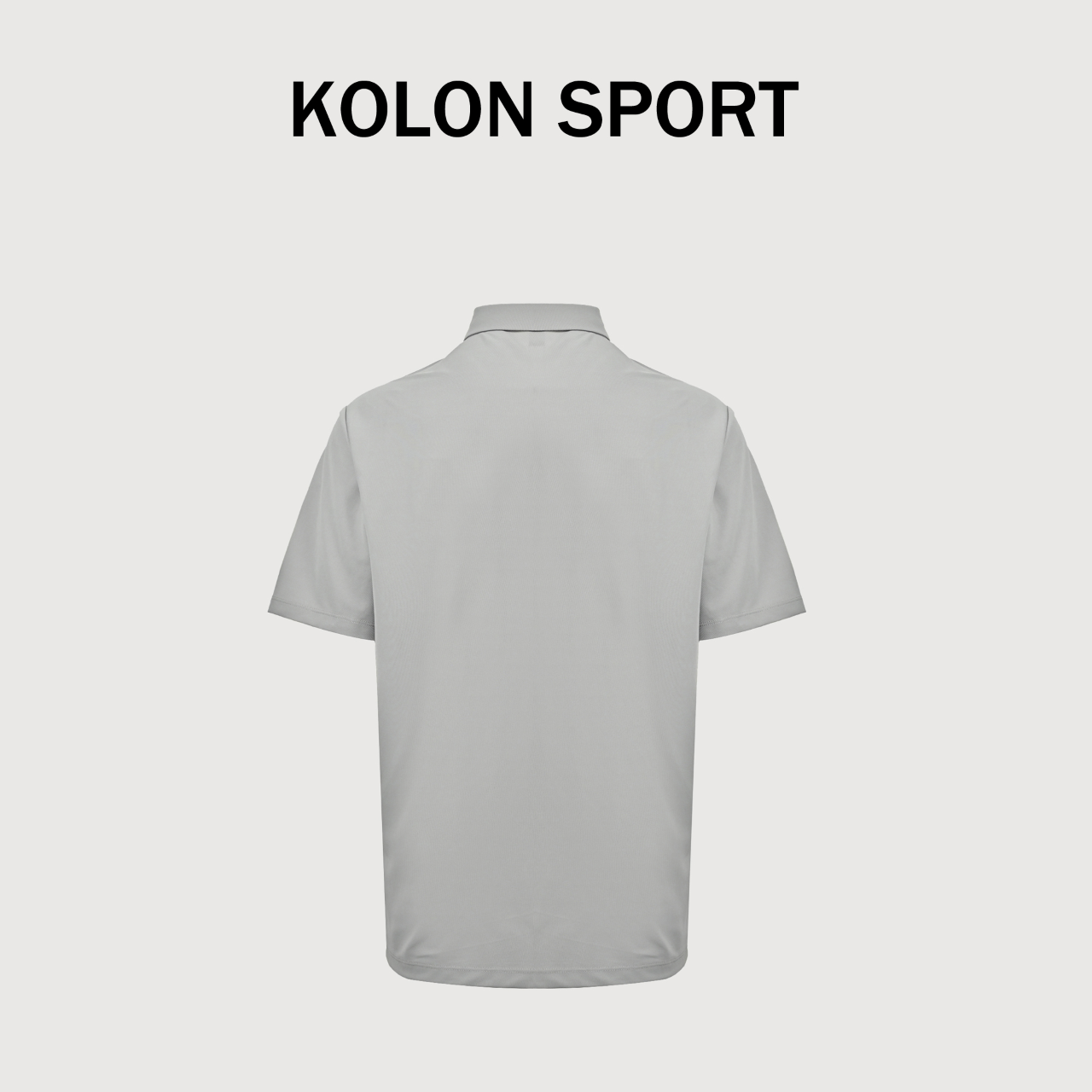 KOLON SPORT/可隆 硅胶小标运动 短袖Polo衫 黑色 浅灰-Top High Quatity Cheap Sneakers Fashion Clothing Clothes Bags handbags Shoes of all Brand wholesale With The best Quality And Beautiful Price from China Factory Chinese suppliers wholesaler seller KOLON SPORT/可隆 硅胶小标运动 短袖Polo衫 黑色 浅灰