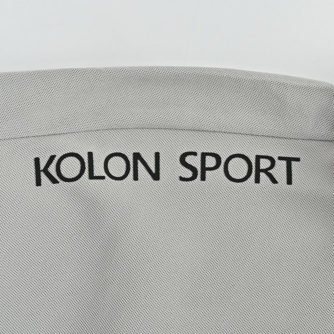 KOLON SPORT/可隆 硅胶小标运动 短袖Polo衫 黑色 浅灰-Top High Quatity Cheap Sneakers Fashion Clothing Clothes Bags handbags Shoes of all Brand wholesale With The best Quality And Beautiful Price from China Factory Chinese suppliers wholesaler seller KOLON SPORT/可隆 硅胶小标运动 短袖Polo衫 黑色 浅灰