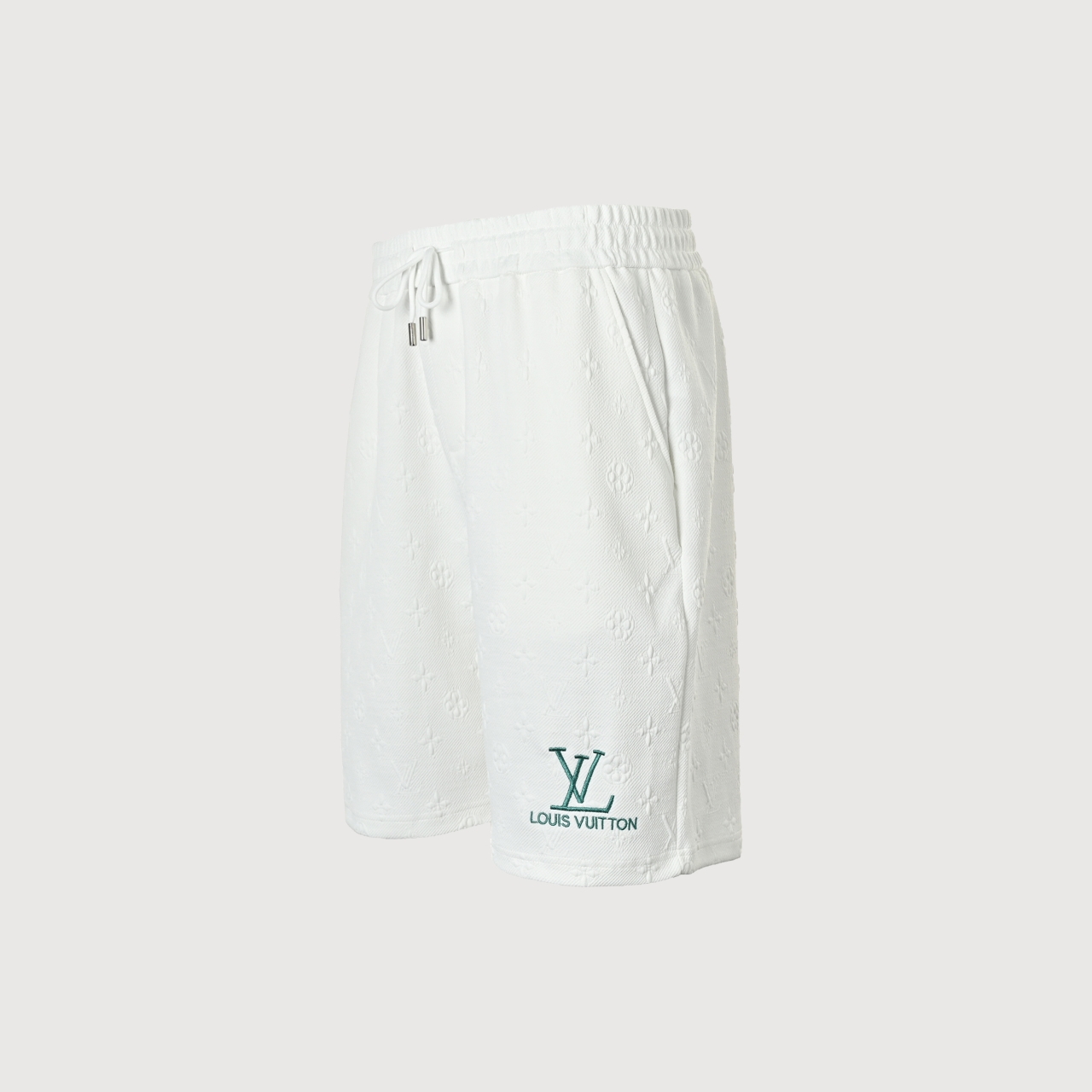 LOUIS VUITTON/路易威登LV 26SS 提花绿色logo短裤