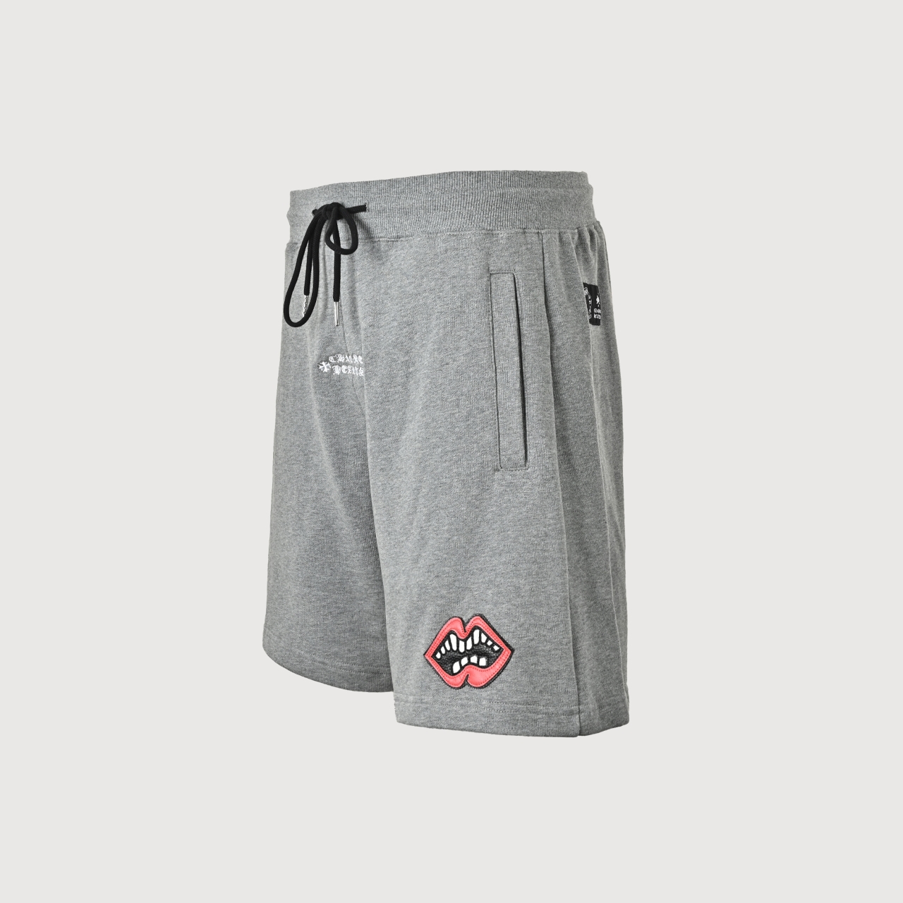 Chrome Hearts/克罗心 26ss 红色嘴巴贴布刺绣短裤-Top High Quatity Cheap Sneakers Fashion Clothing Clothes Bags handbags Shoes of all Brand wholesale With The best Quality And Beautiful Price from China Factory Chinese suppliers wholesaler seller Chrome Hearts/克罗心 26ss 红色嘴巴贴布刺绣短裤