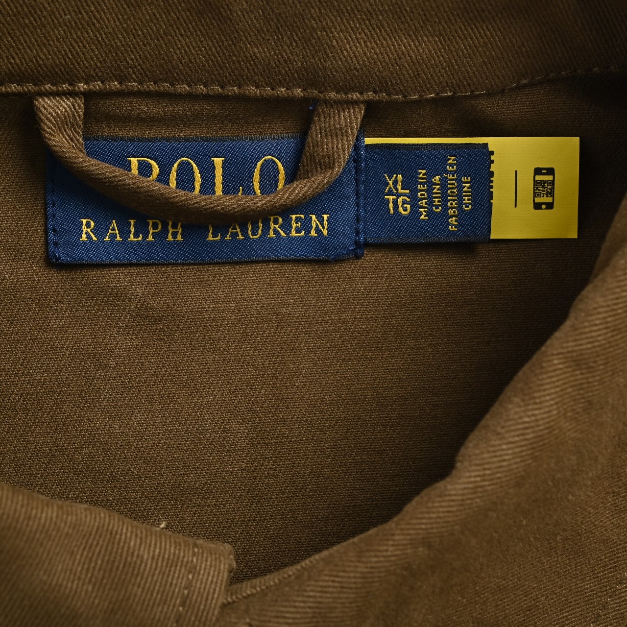 Ralph Lauren 拉夫劳伦 vintage 老干部 复古夹克拉链外套