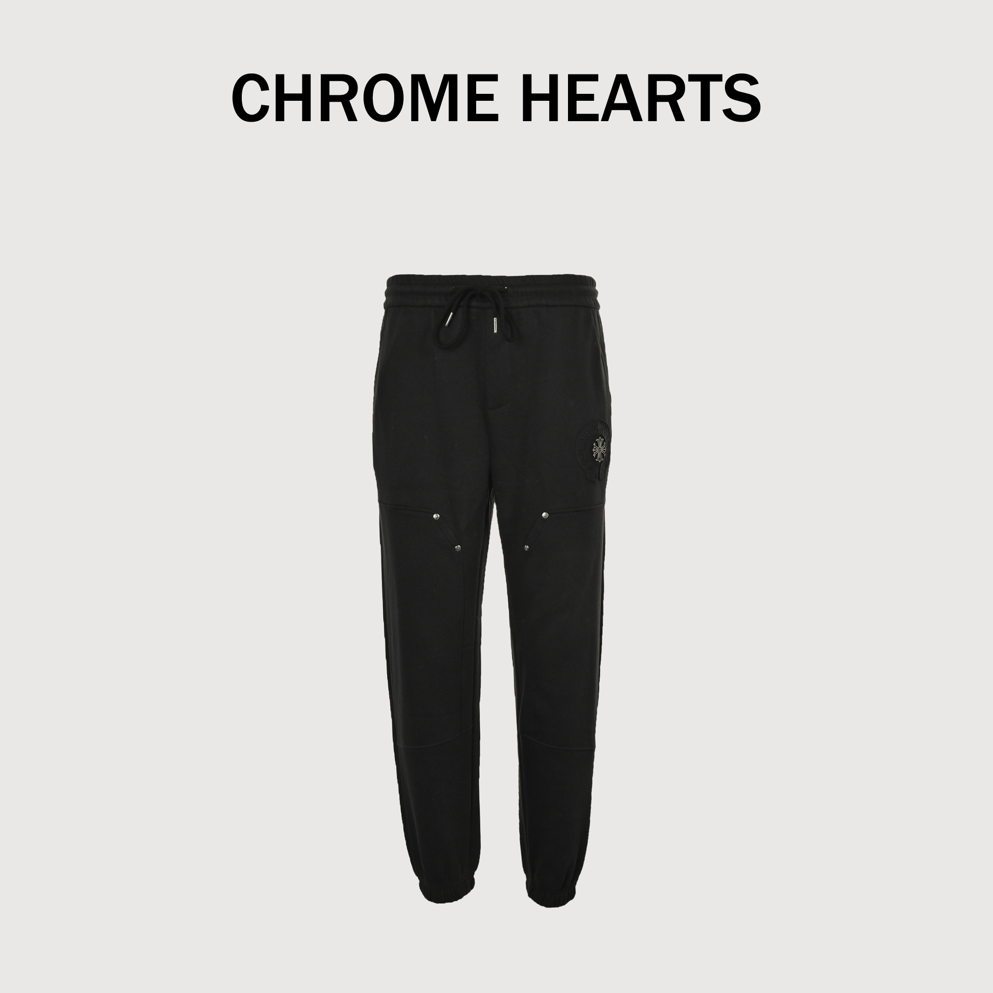 Chrome Hearts/克罗心 24Fw 刺绣马蹄十字架长裤