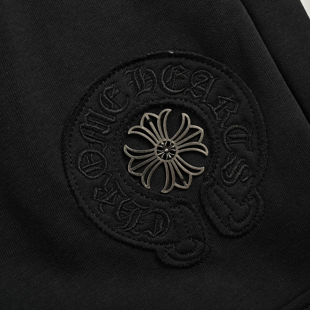 Chrome Hearts/克罗心 24Fw 刺绣马蹄十字架长裤