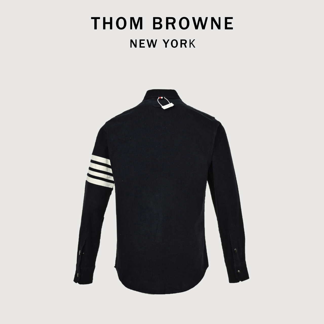 Thom Browne/汤姆布朗 TB 24FW 灯芯绒四杠衬衫