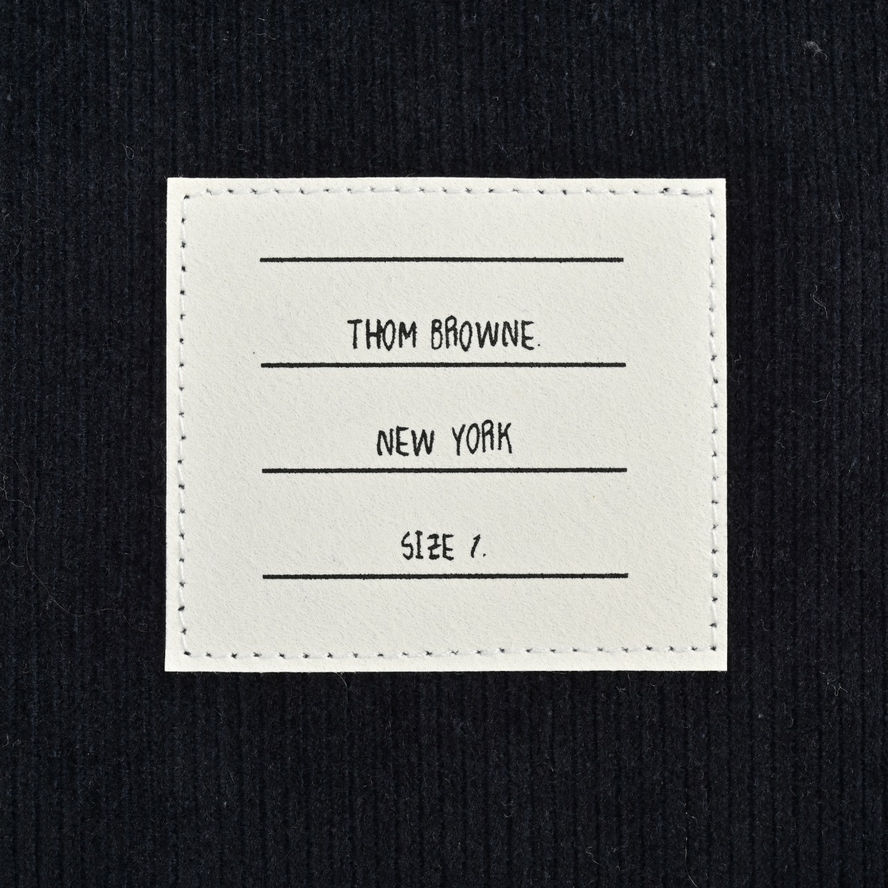 Thom Browne/汤姆布朗 TB 24FW 灯芯绒四杠衬衫