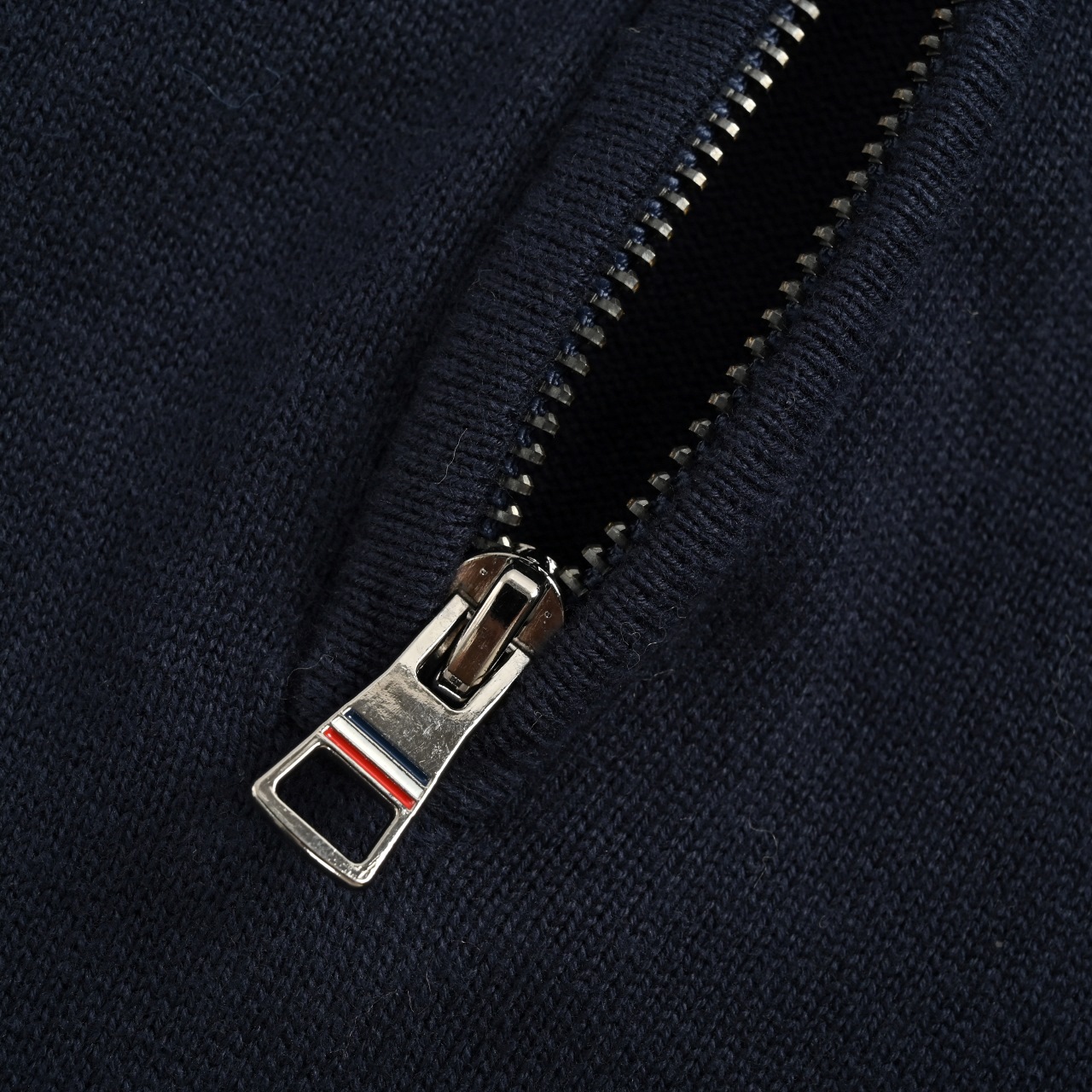 Ralph Lauren 拉夫劳伦RL胸前经典战马logo刺绣 半拉链针织毛衣