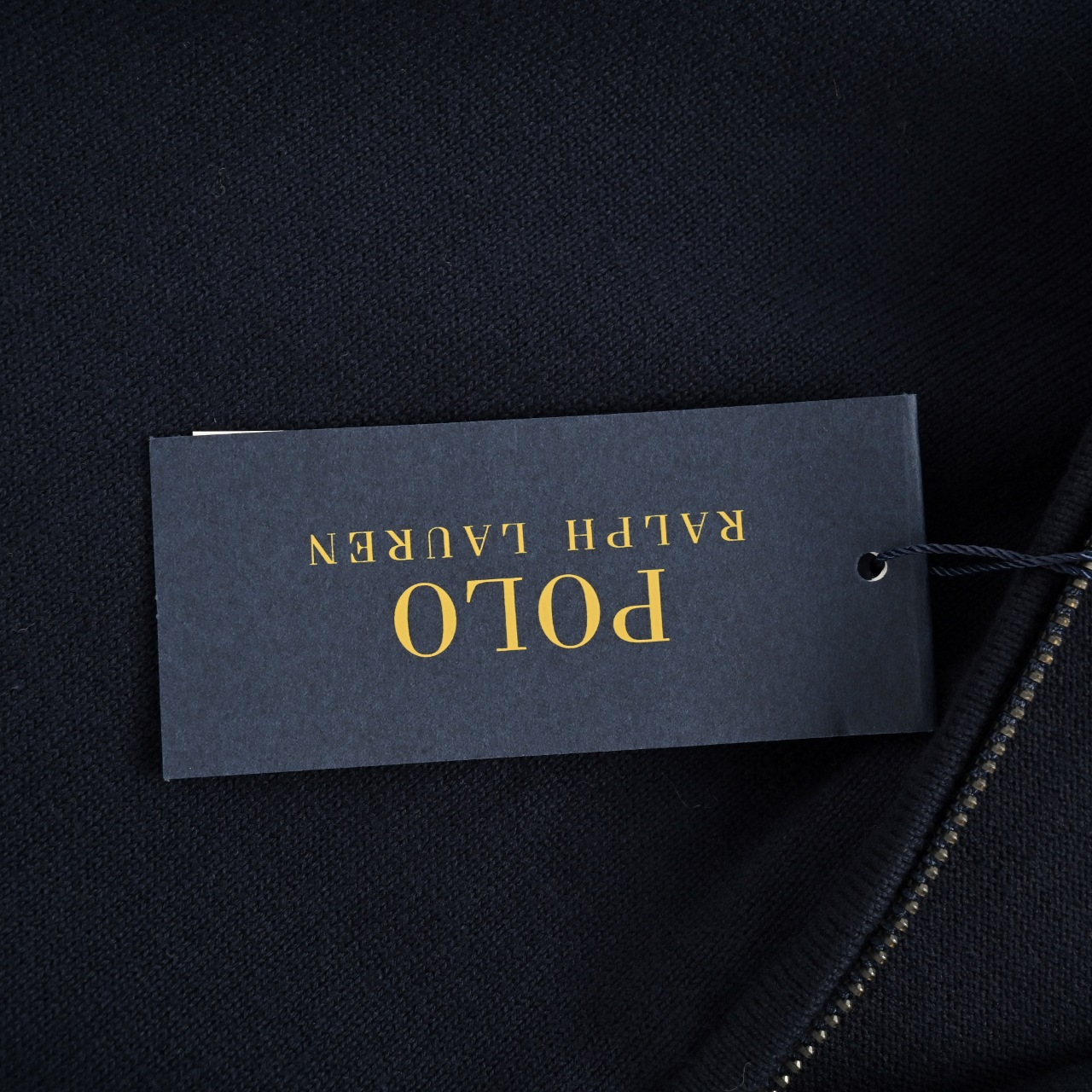 Ralph Lauren 拉夫劳伦RL胸前经典战马logo刺绣 半拉链针织毛衣