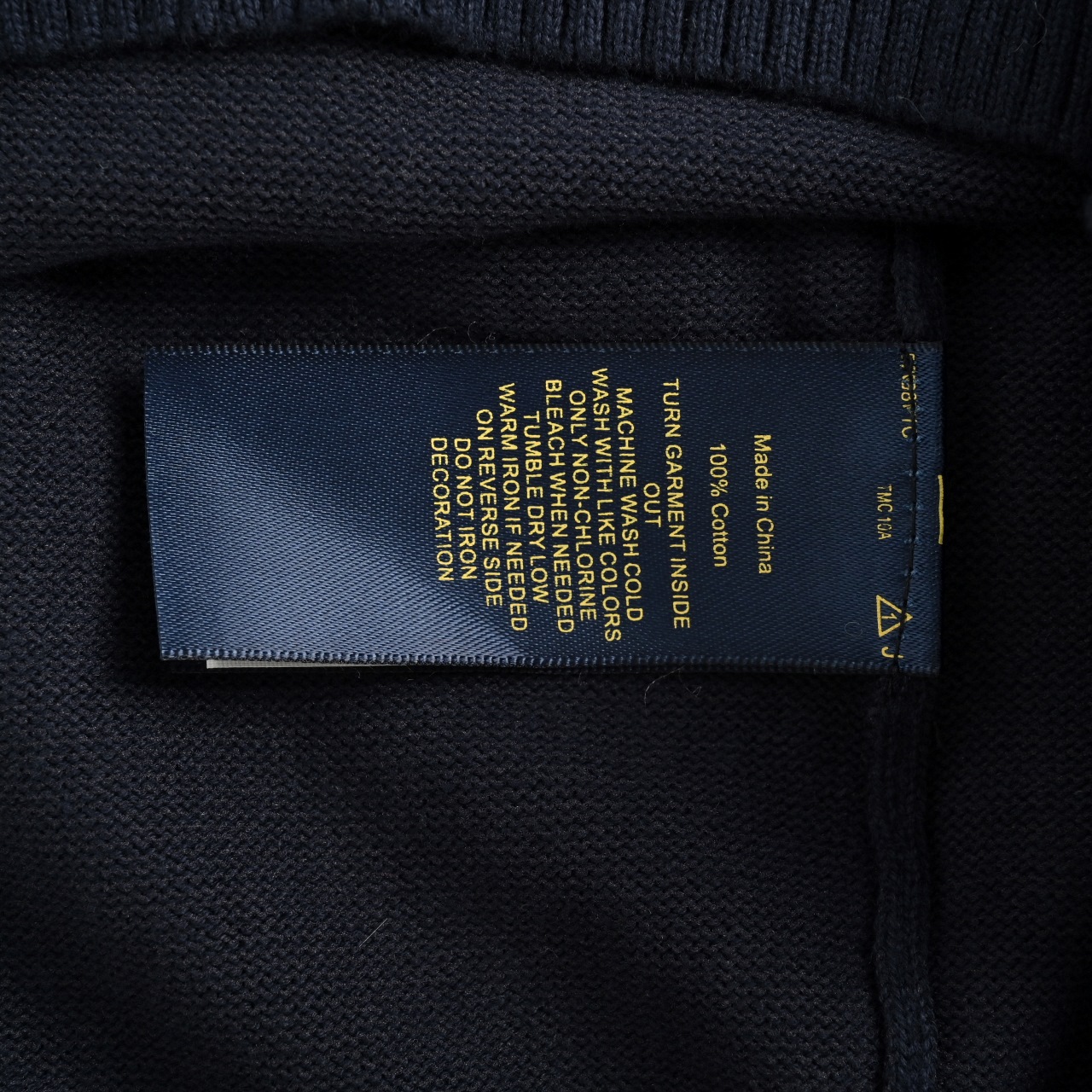 Ralph Lauren 拉夫劳伦RL胸前经典战马logo刺绣 半拉链针织毛衣