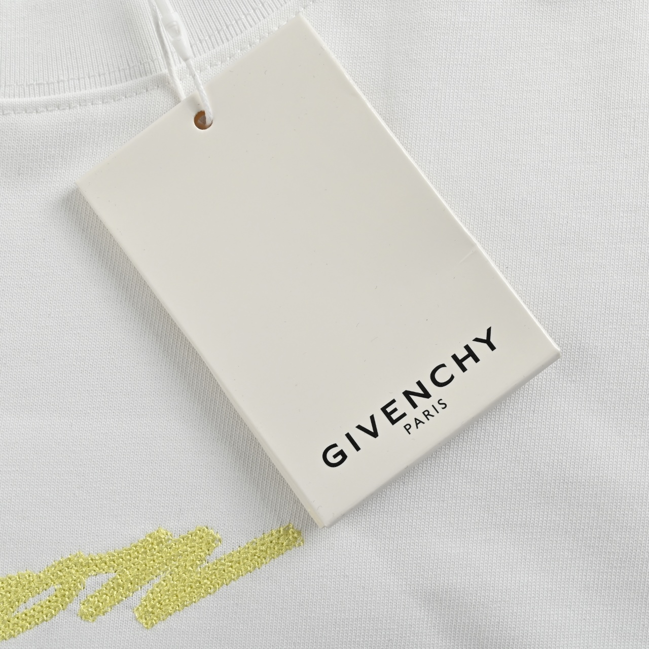 Givenchy 纪梵希 GVC 刺绣字母Logo 短袖T恤 榻榻米绣