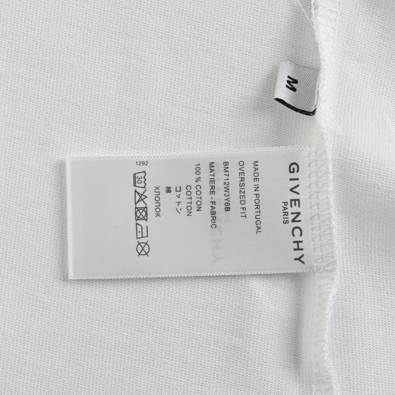 Givenchy 纪梵希 GVC 刺绣字母Logo 短袖T恤 榻榻米绣