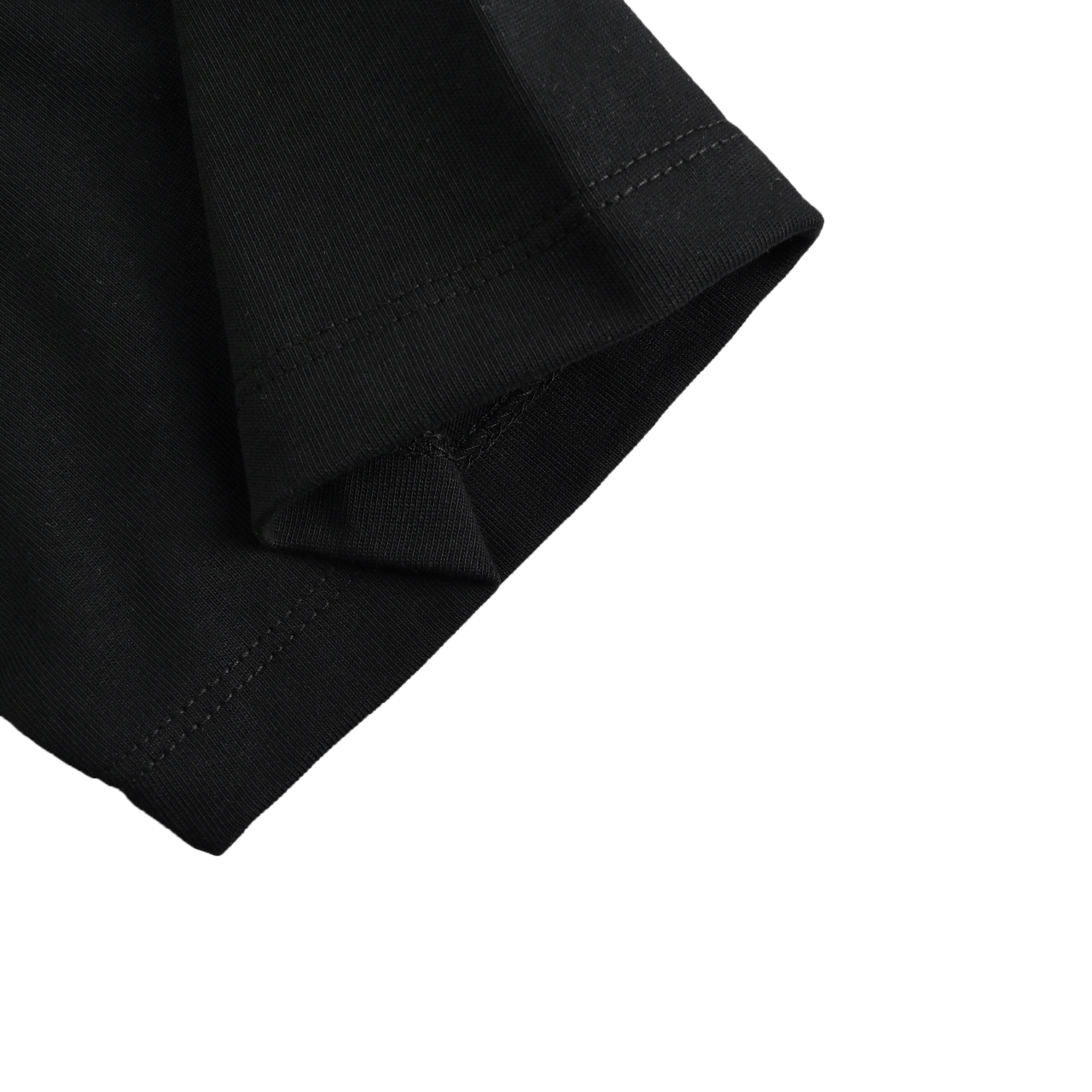 Fendi 芬迪 FD 彩色刺绣ff字母图案 短袖T恤 黑色 白色