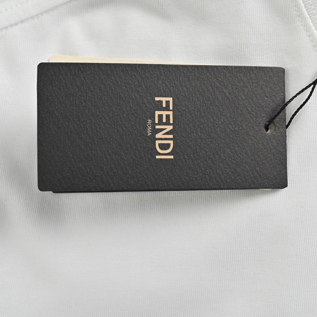 Fendi 芬迪 FD 彩色刺绣ff字母图案 短袖T恤