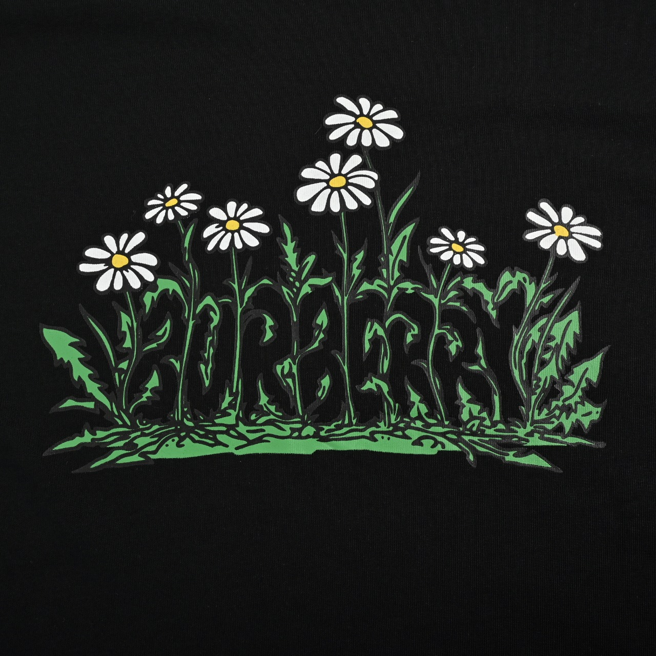 BURBERRY/巴宝莉BBR 雏菊字幕 短袖T恤