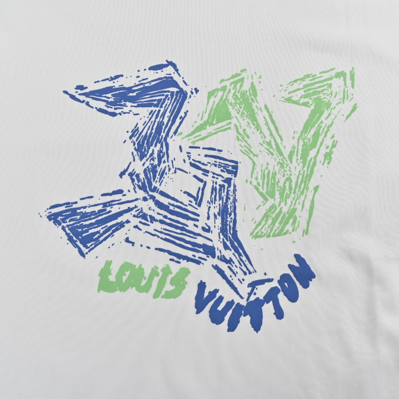 Louis Vuitton/路易威登LV 字母印花 短袖T恤