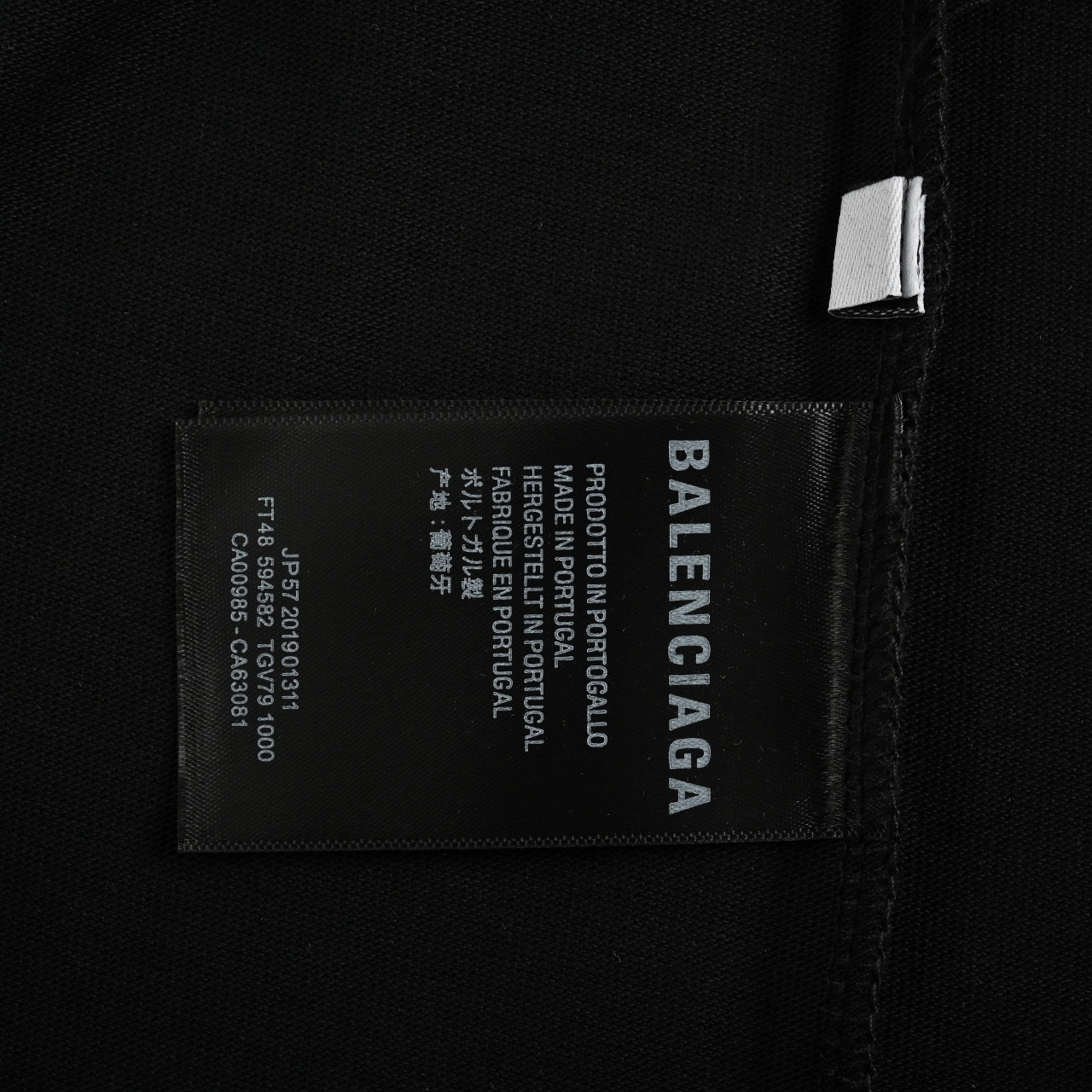 Balenciaga巴黎世家 FW24 3b滑雪 SKIWEAR系列 Logo刺绣圆领短袖 常规版型T恤