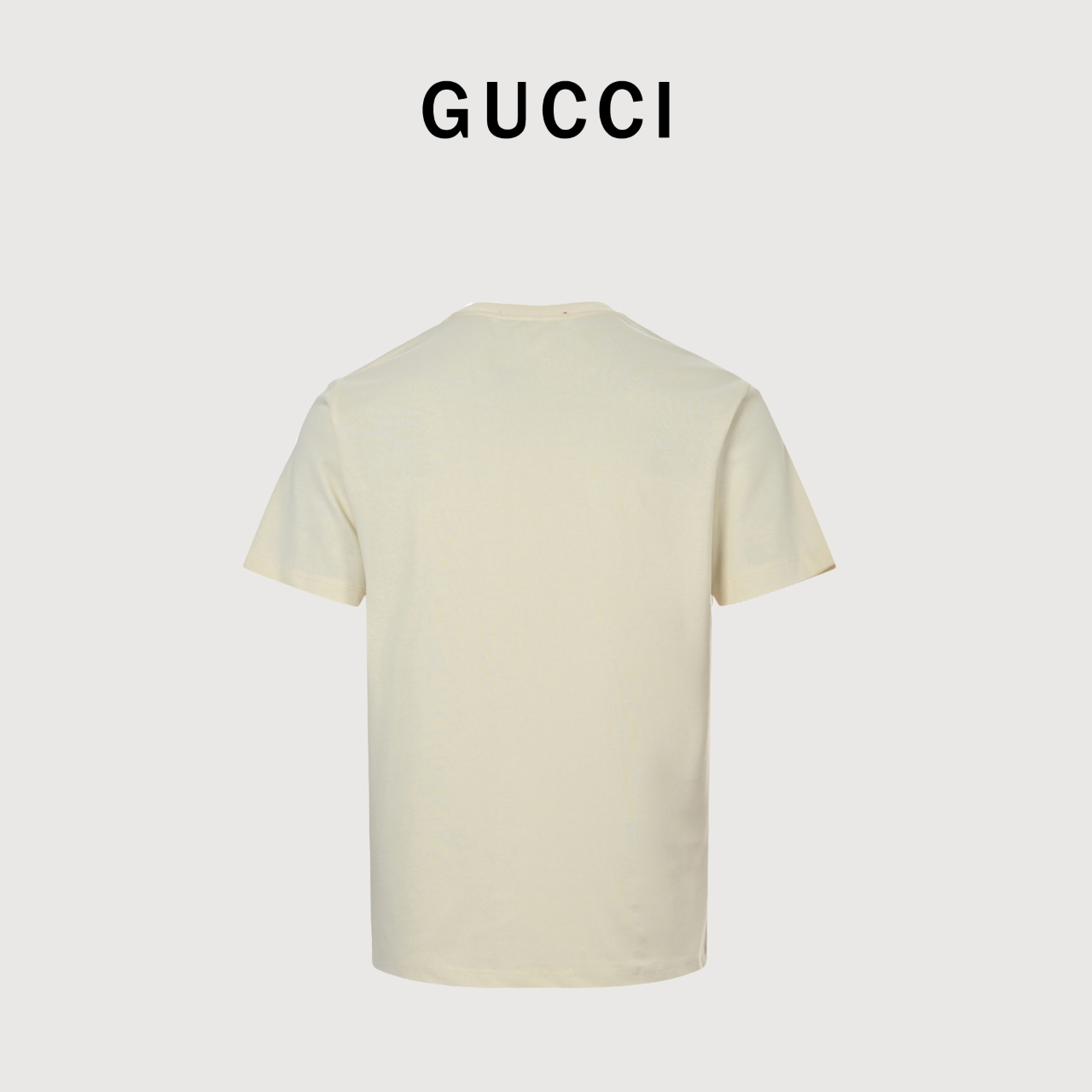 Gucci 古驰 25SS 胸前刺绣小熊 短袖T恤 榻榻米绣花工艺针数密度饱满