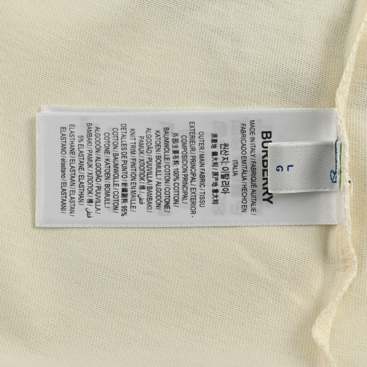 BURBERRY/巴宝BBR 马术骑士微标 短袖T恤