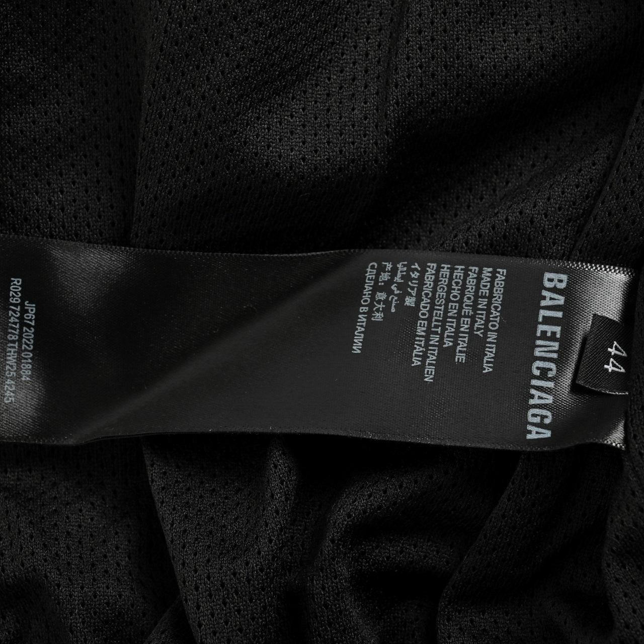 BALENCIAGA 巴黎世家 BLCG 字母刺绣 网面内里外套冲锋衣
