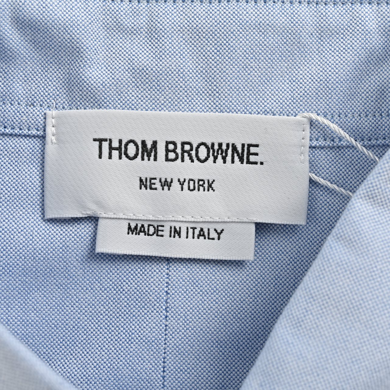 THOM BROWNE/汤姆布朗TB 双袖拼色长袖衬衫