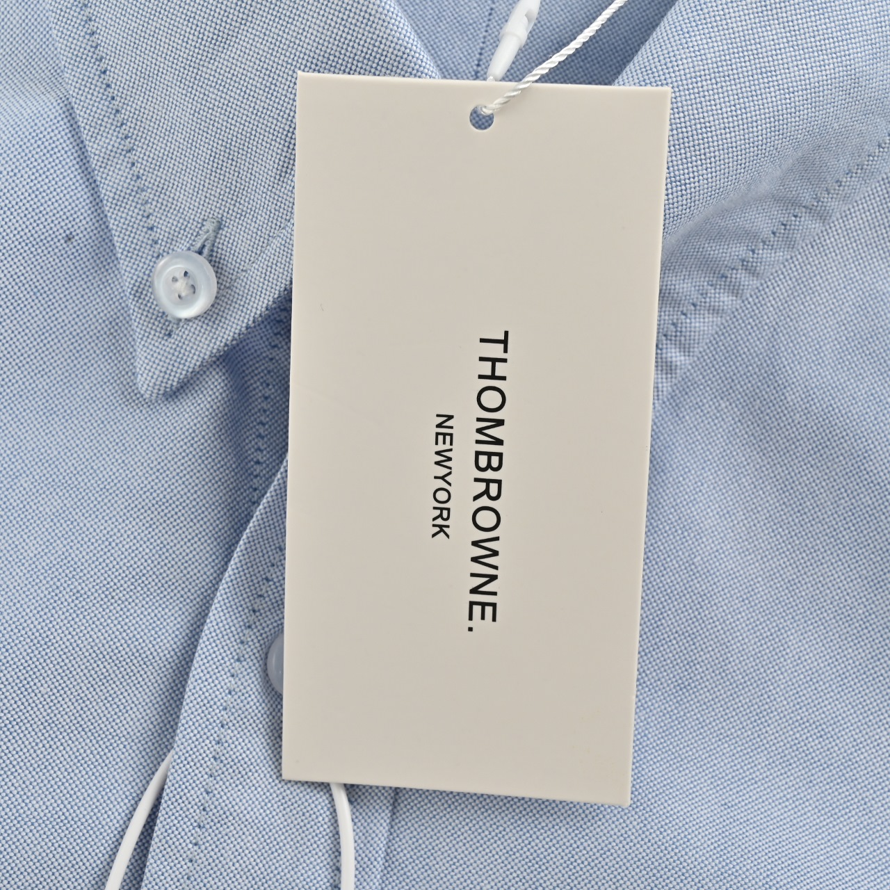 THOM BROWNE/汤姆布朗TB 双袖拼色长袖衬衫