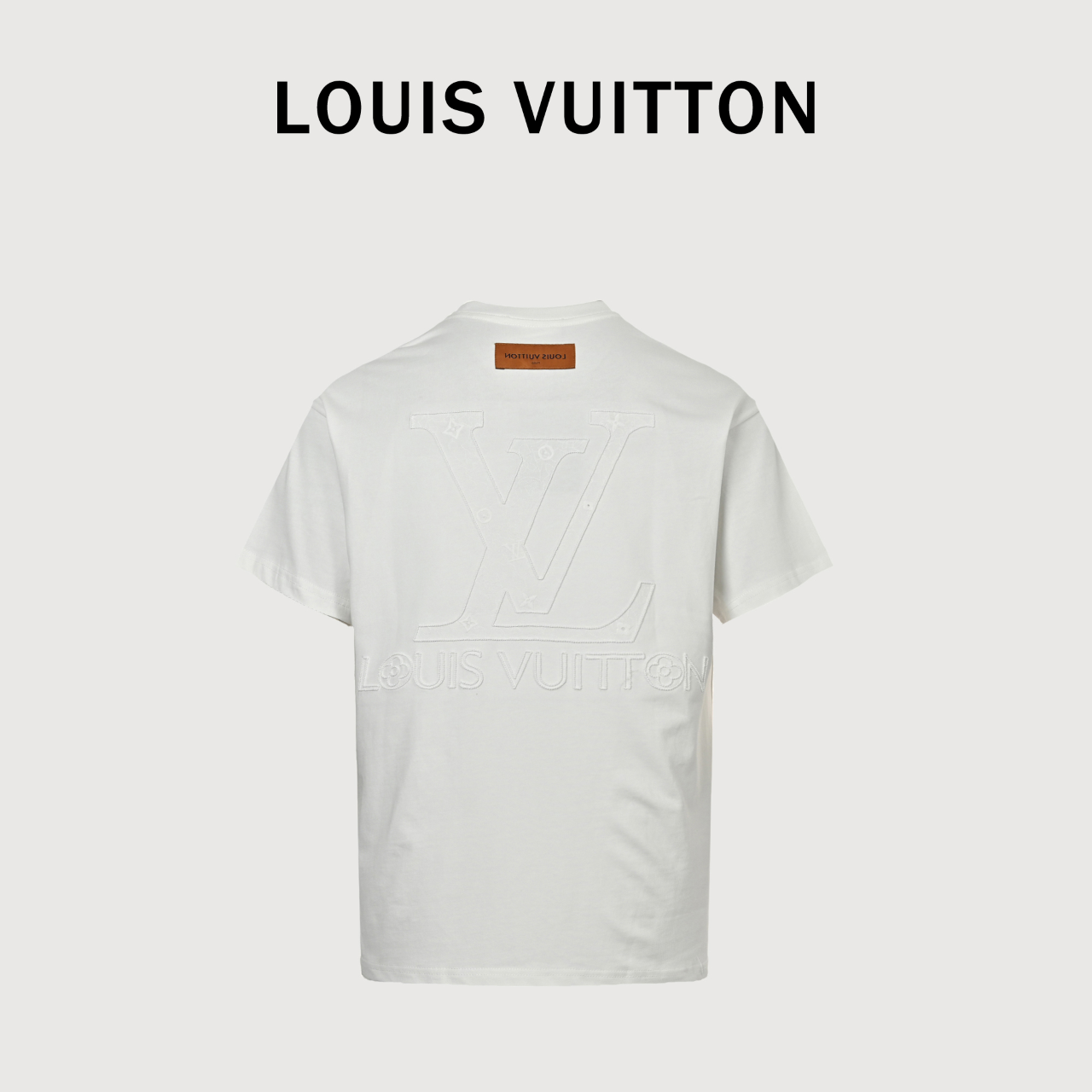 Louis Vuitton/路易威登 25ss LOGO立体刺绣短袖
