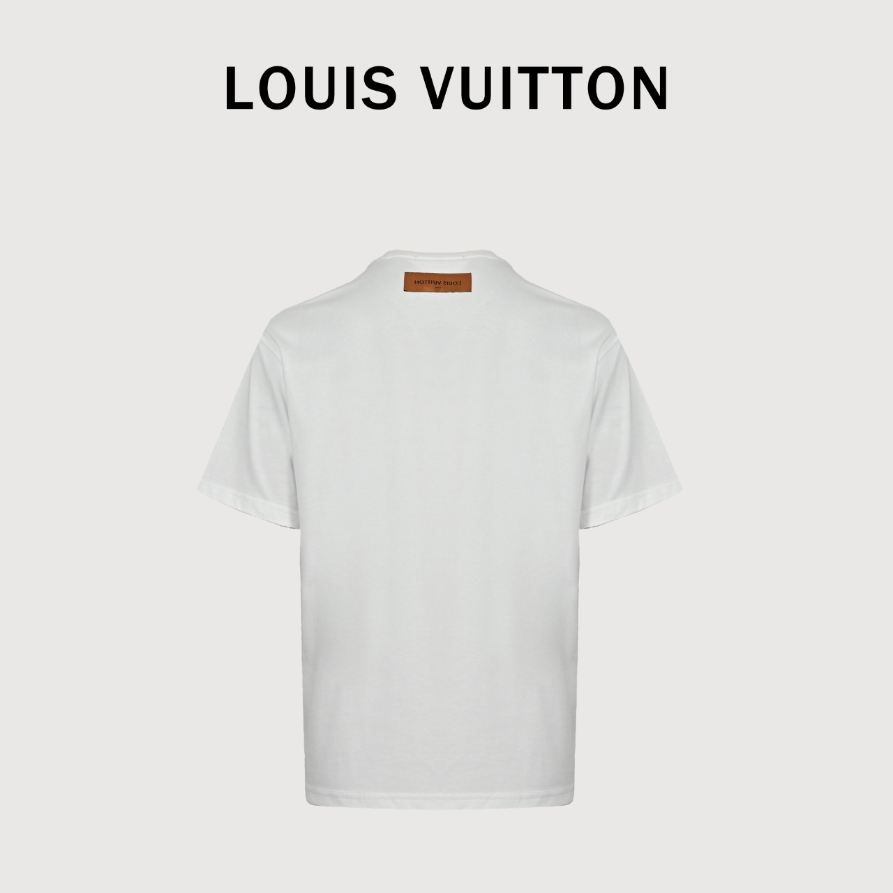Louis Vuitton/路易威登 25ss 经典印花LOGO金属链条 短袖T恤